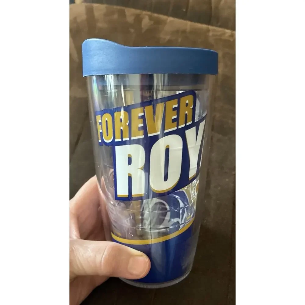 Tervis 16 oz KC Forever Royal Baseball Sports Blue Insulated Covered Tumbler